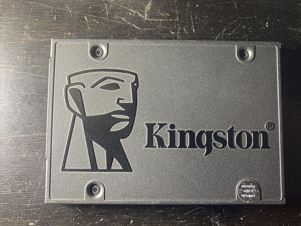 SSD Kingston A400, capacité photographiée : 120 Go