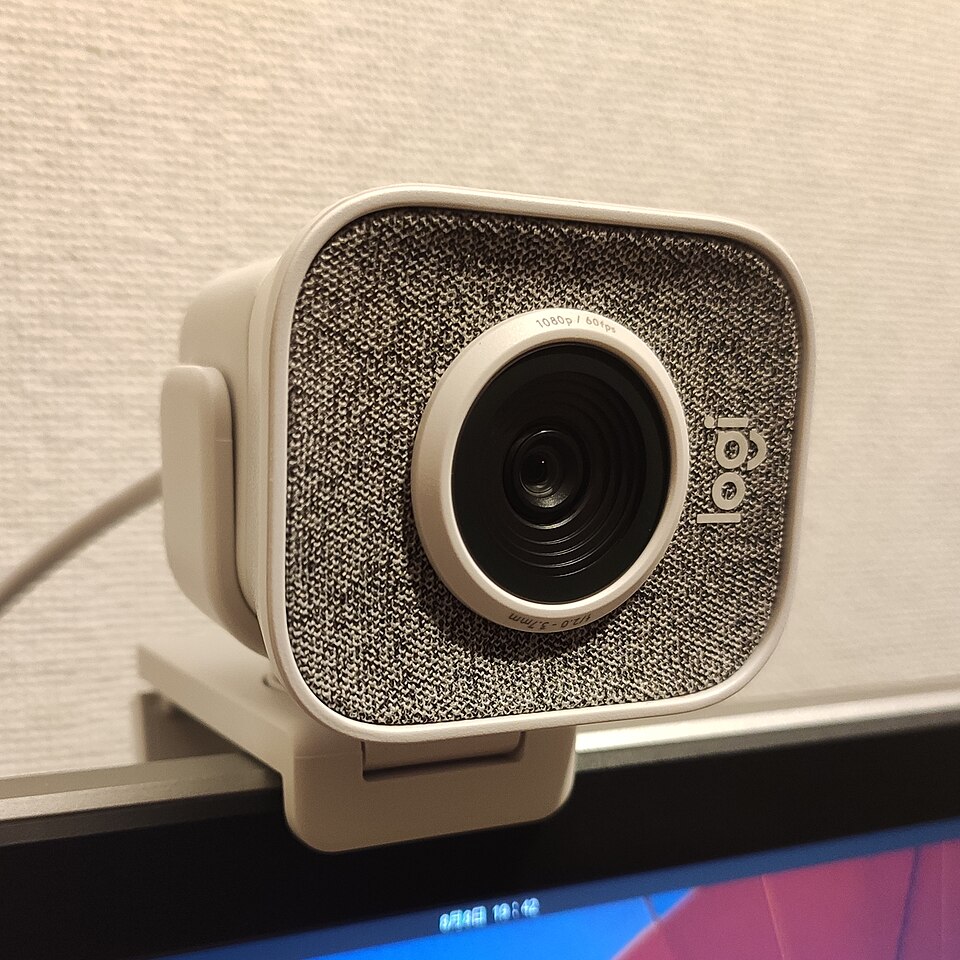 Webcam StreamCam blanche, version japonaise Logicool